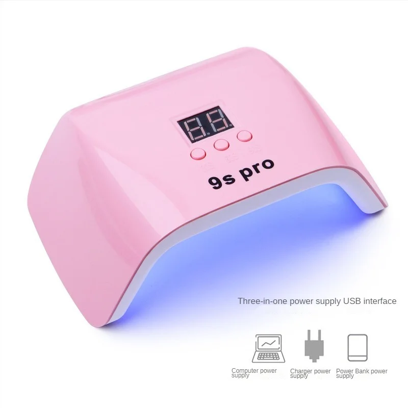 Nail Lamp 120W Smart Sensor Nail Dryer UV Nail Phototherapy Lamp Non-black Hand