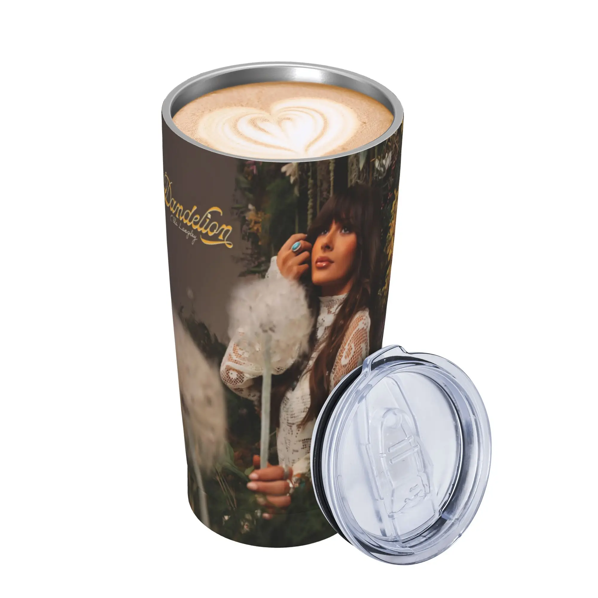 Ella Langley Tour 2026 Insulated Tumbler with Straws Lid  Vacuum Coffee Mugs Office Home Car Bottle Cup 20oz