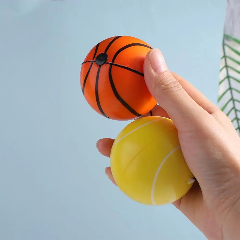 On String Elastic Bouncing Return Ball Boring Hand Ball Game Hand Rebound Ball Tennis Basketball Bouncy Ball With Elastic Strap
