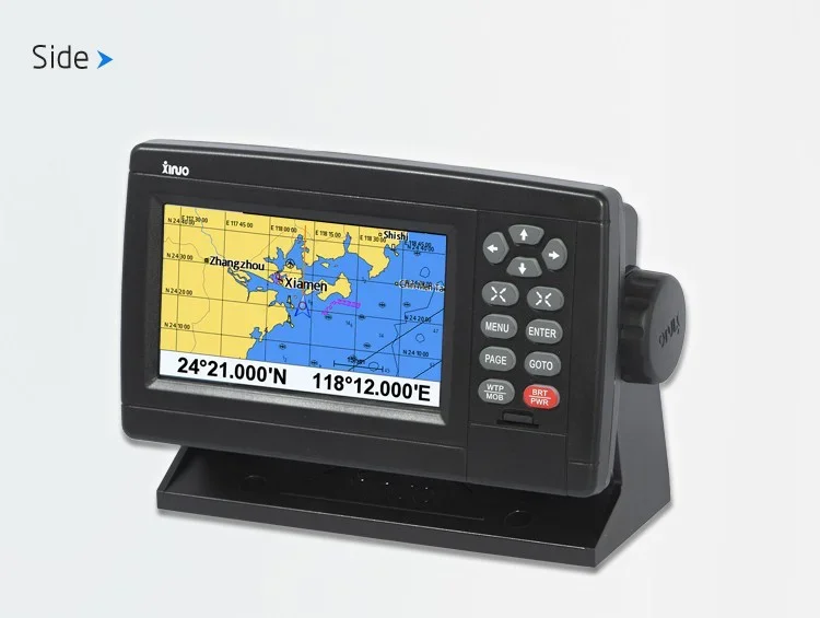 XINUO XF-520A Marine navigator GPS chart plotter with AIS Class B combo size 5