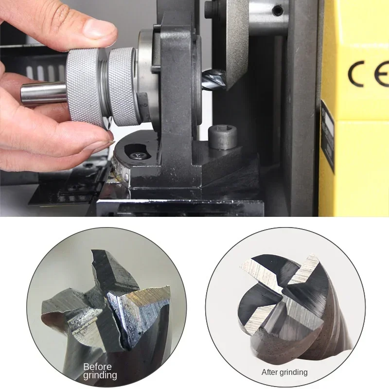 Milling cutter grinder, grinding cutter grinder, tungsten carbide milling cutter machine, small grinding milling cutter,