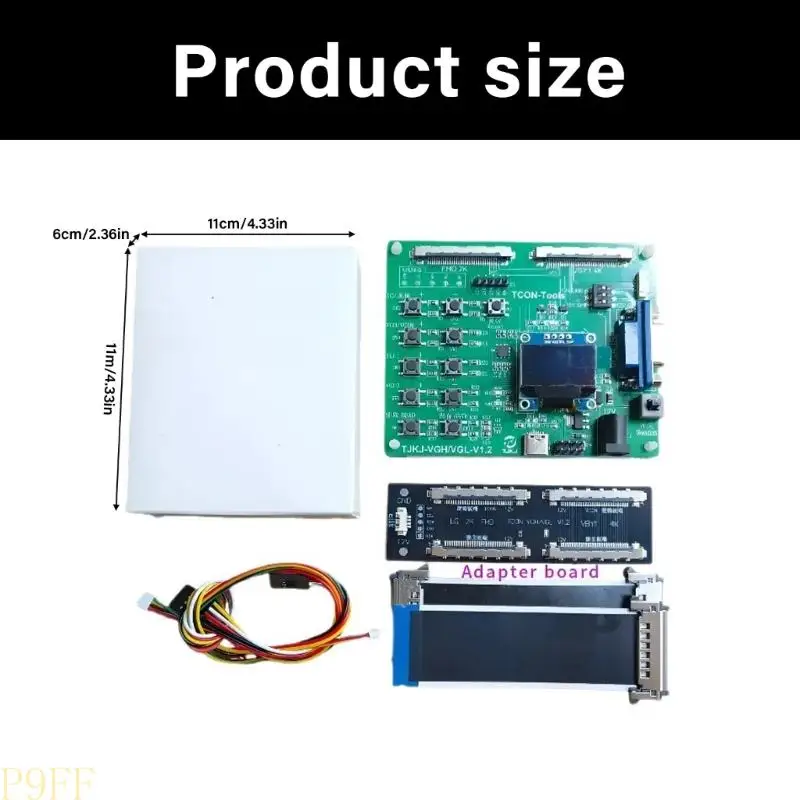 CS1W Multi Application Tcon Programmer Board for VGH VGL VCOM Voltage Regulation in Electronics