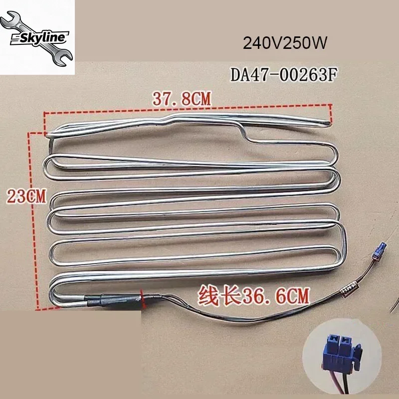 

Нагревательный элемент для размораживания холодильника BCD-285WNMVS DA47-00263E/F, испаритель для охлаждения, трубка для удаления мороза