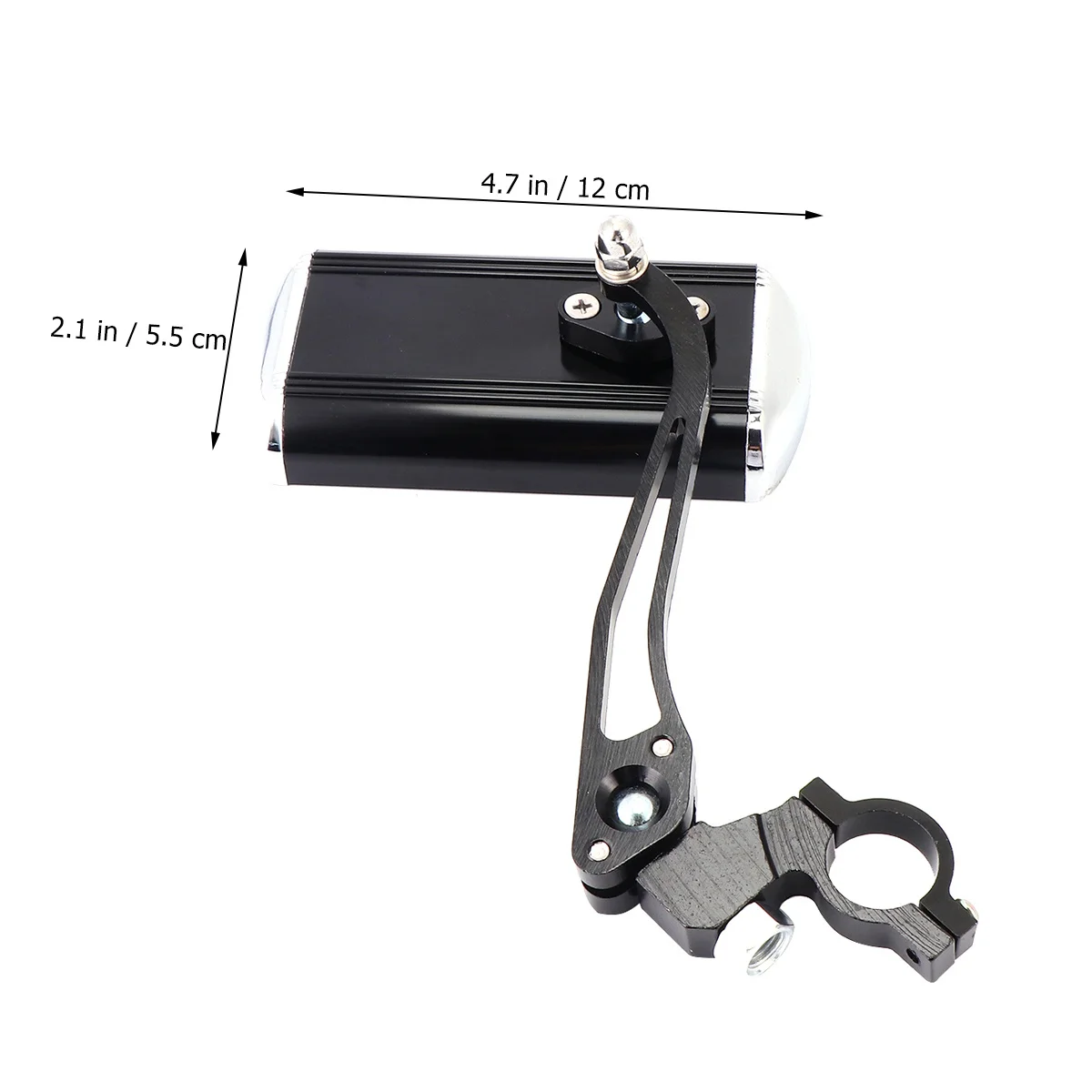 

1Pcs Bicycle Rearview Mirror Fashion Design Handlebar Reversing Mirror Wear Resistant High Definition View for Road and Trail