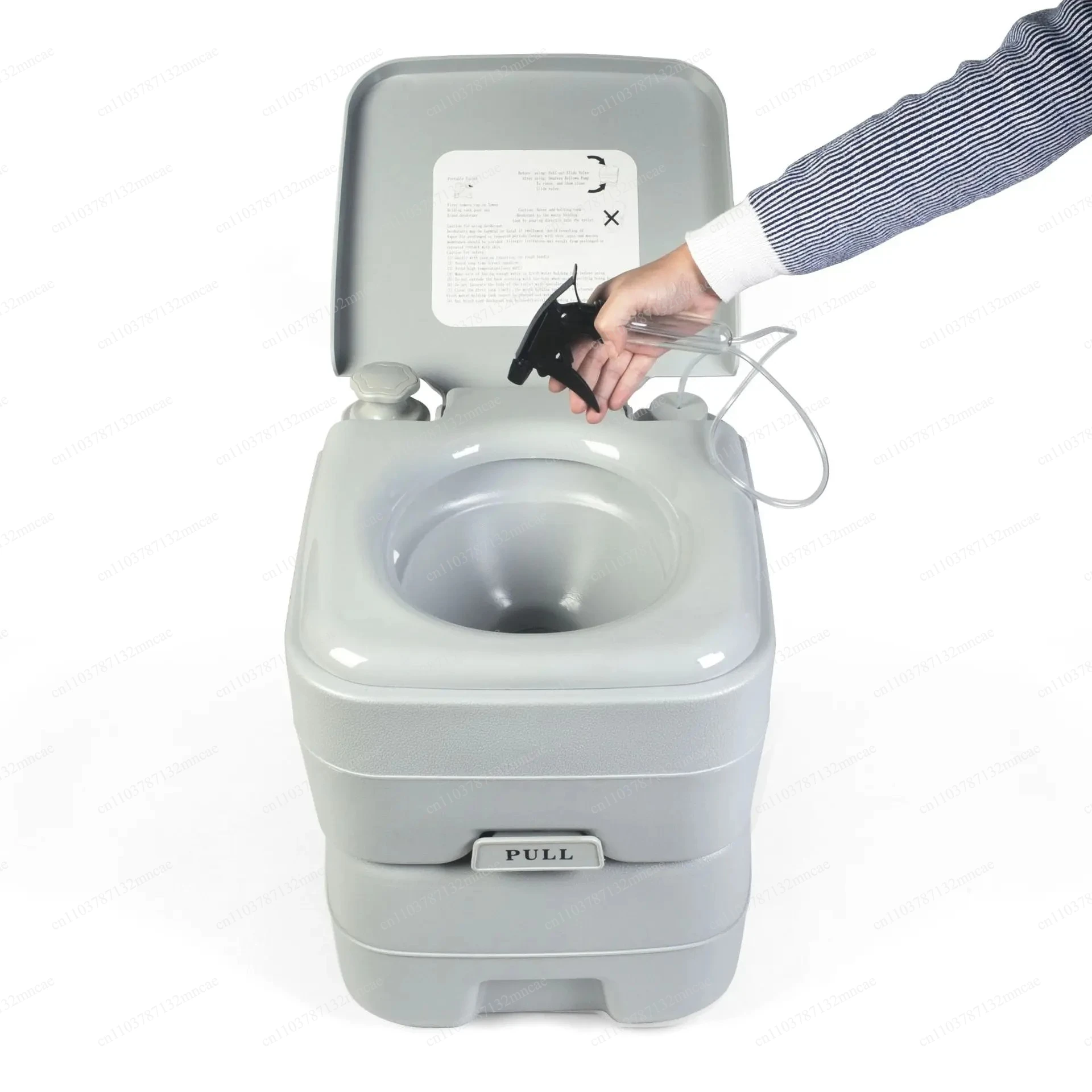 Head Toilet Attachment for Easy Cleaning Outdoor Portable Toilet Sprayer Compact Handheld Shower