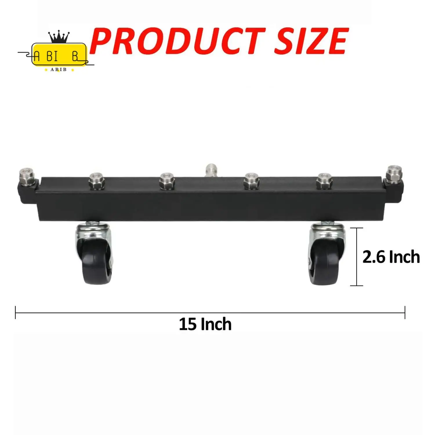 

ABIB-Мойка высокого давления, очиститель ходовой части, машина для чистки сада с 6 насадками, 4000 фунтов на квадратный дюйм, набор инструментов для чистки водяной метлы