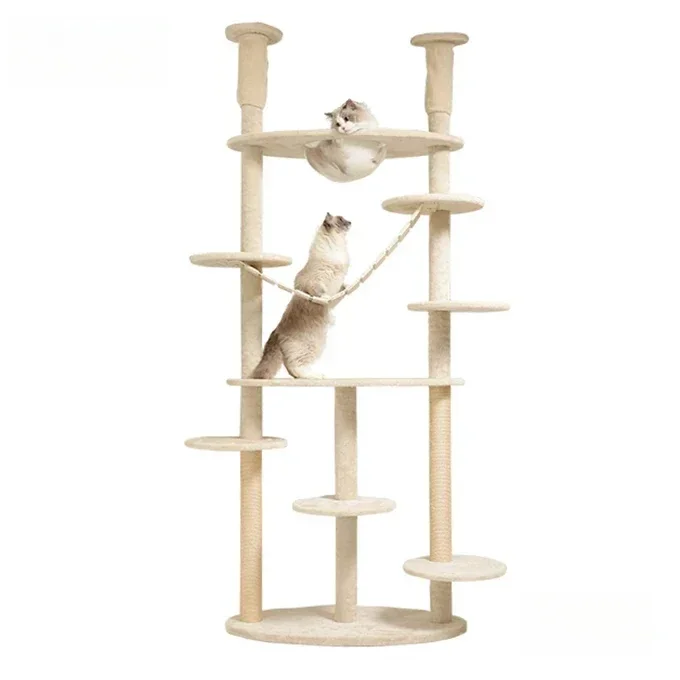 

Scratcher Pet Modern Luxury New Climbing Cat Tower