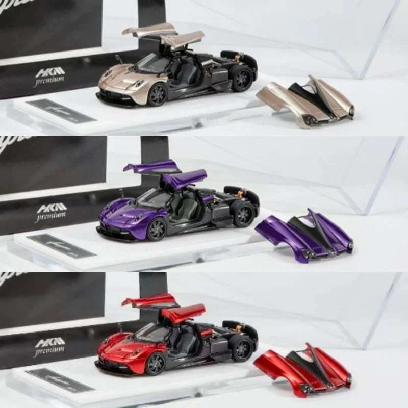 

HKM Premium 1:64 Huayra Coupe 2014 Limited999 Die-Cast Car Model Collection Miniature