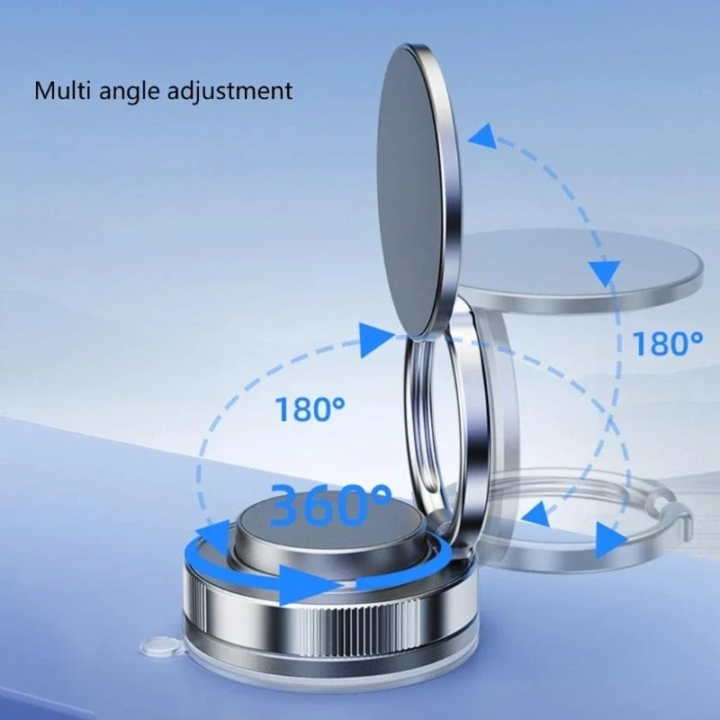 

Складной автомобильный кронштейн, нескользящая регулируемая подставка, двухсторонняя вакуумная технология для навигации по 896C