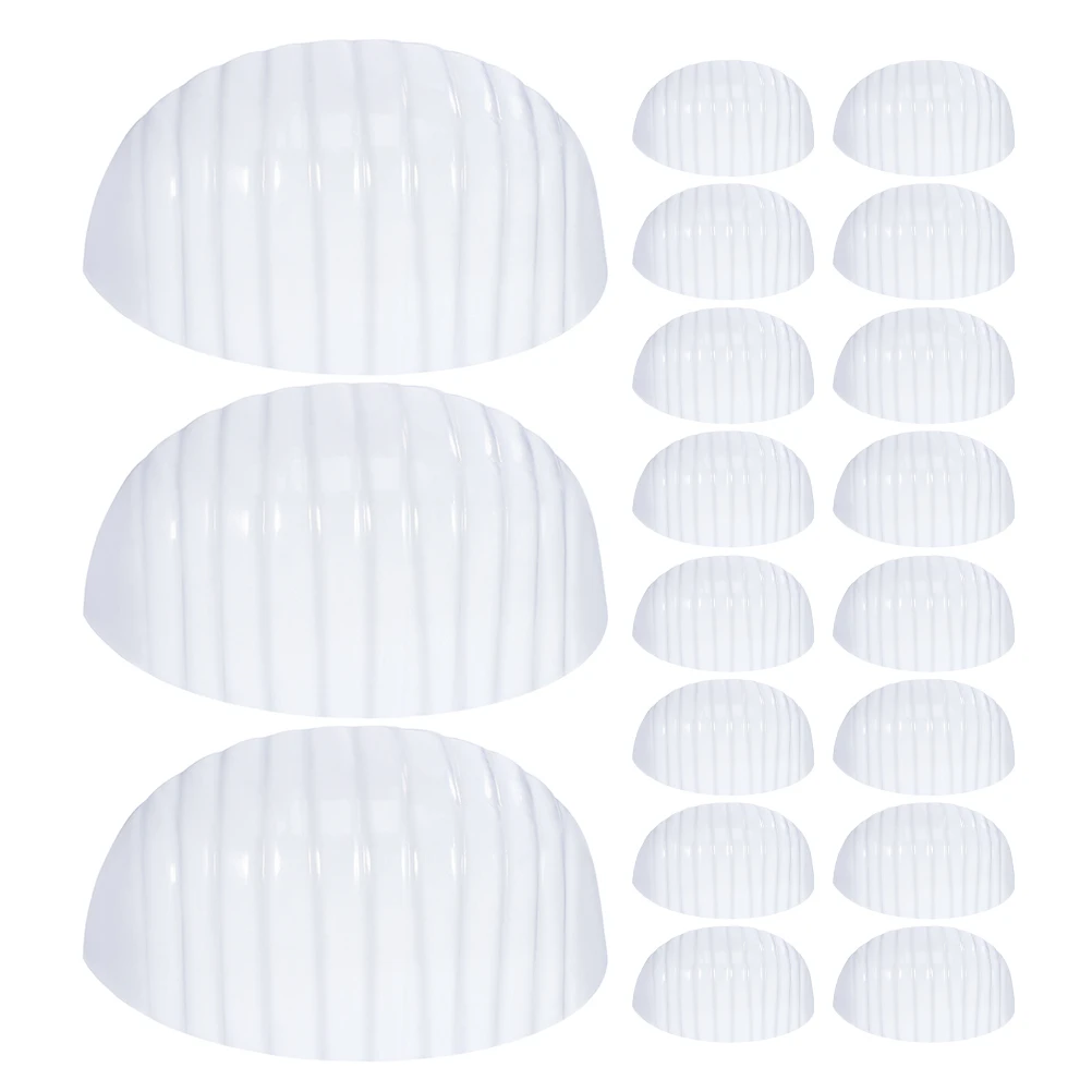 25 قطعة قبعة بيسبول الدعم الداخلي Ballcap غسالة إدراج لشكل الملحقات المنظم عثرة بلاستيكية