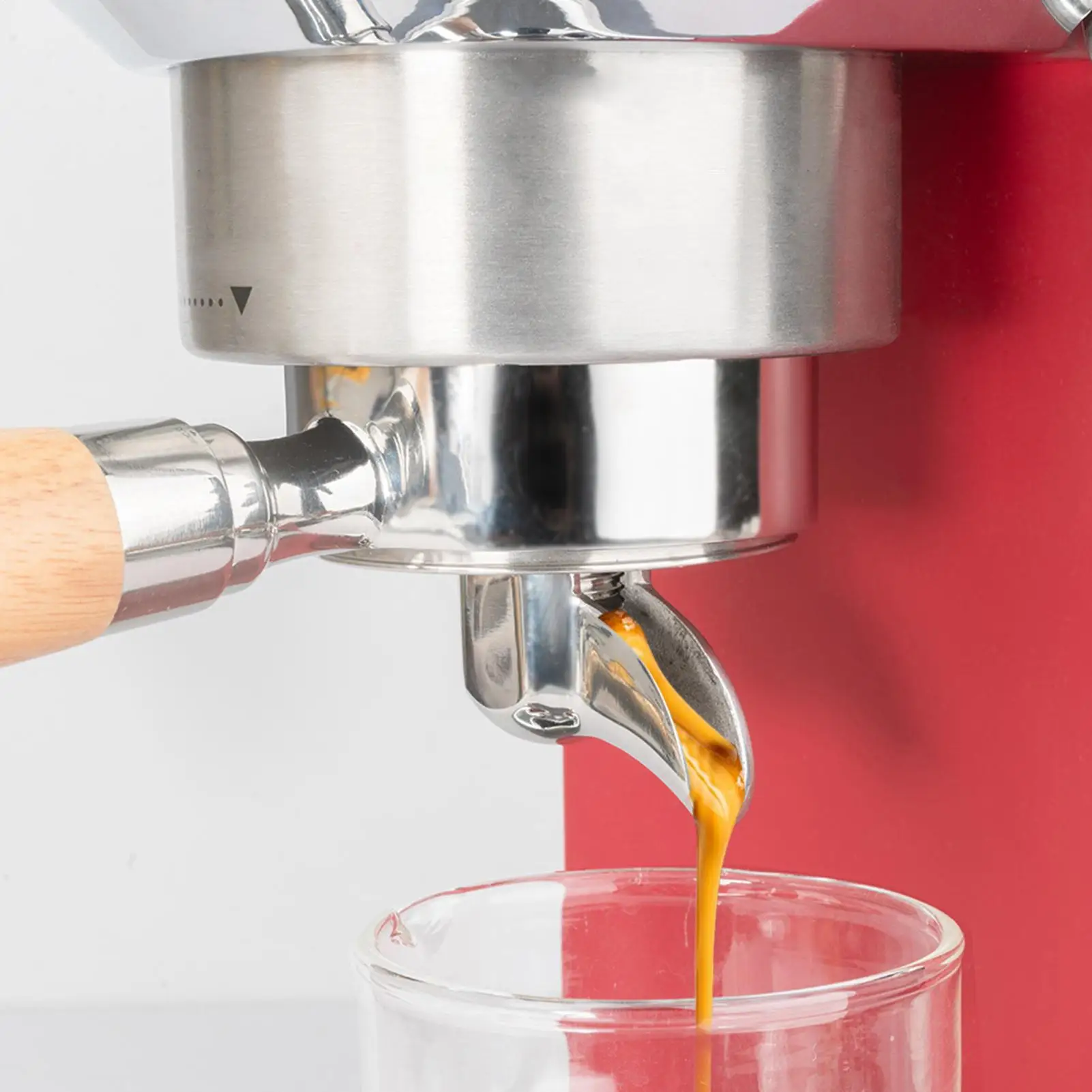 Coffee Handle Diverter Spout Coffee Machine Handle Replacement 54MM Adapter for Drink-Making Accessories Commercial Cafe