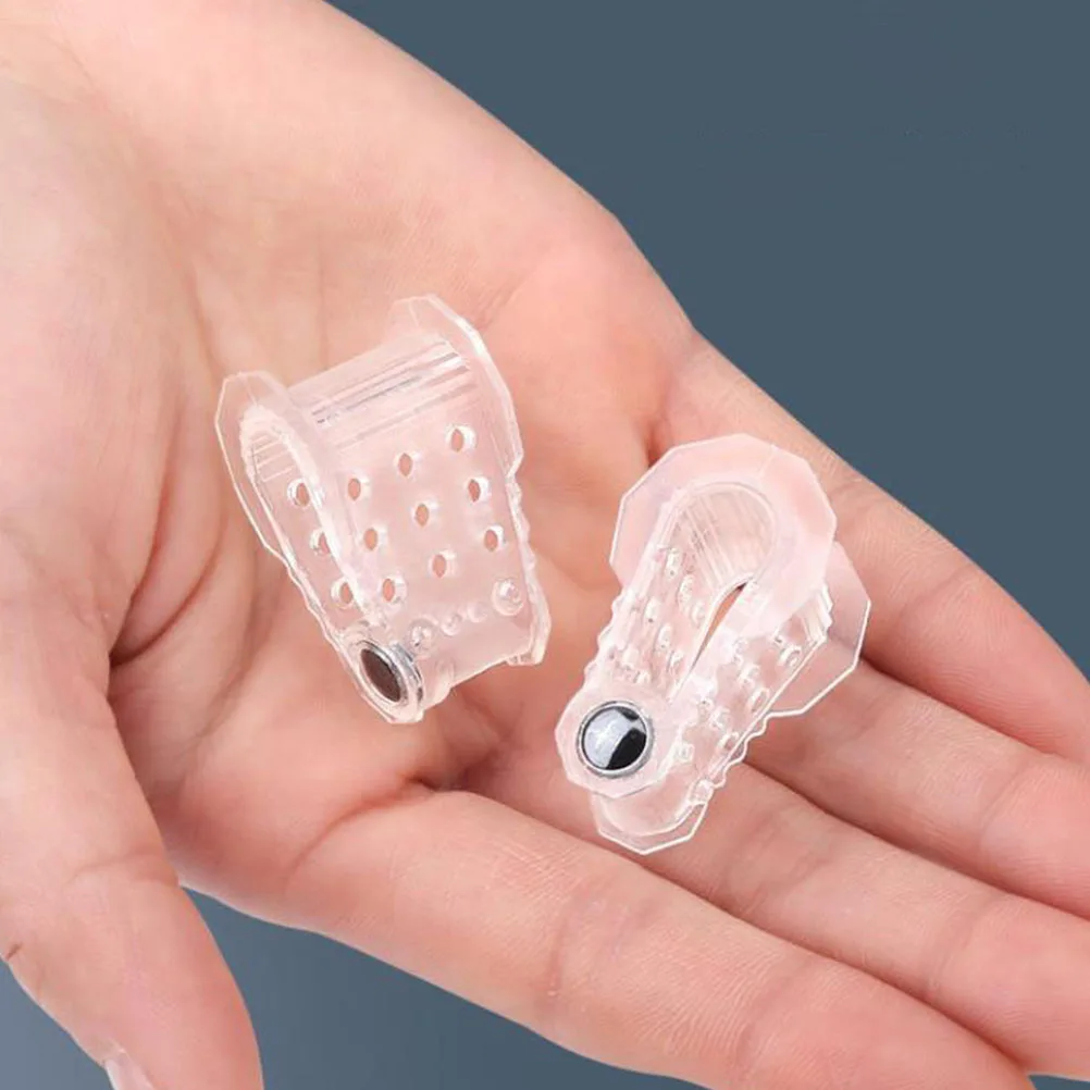 

Magnetic Toe Separators SEBS Thumb Splints Spreading Tools Alignment Foot Spacers Reusable Comfortable Wear Day Night