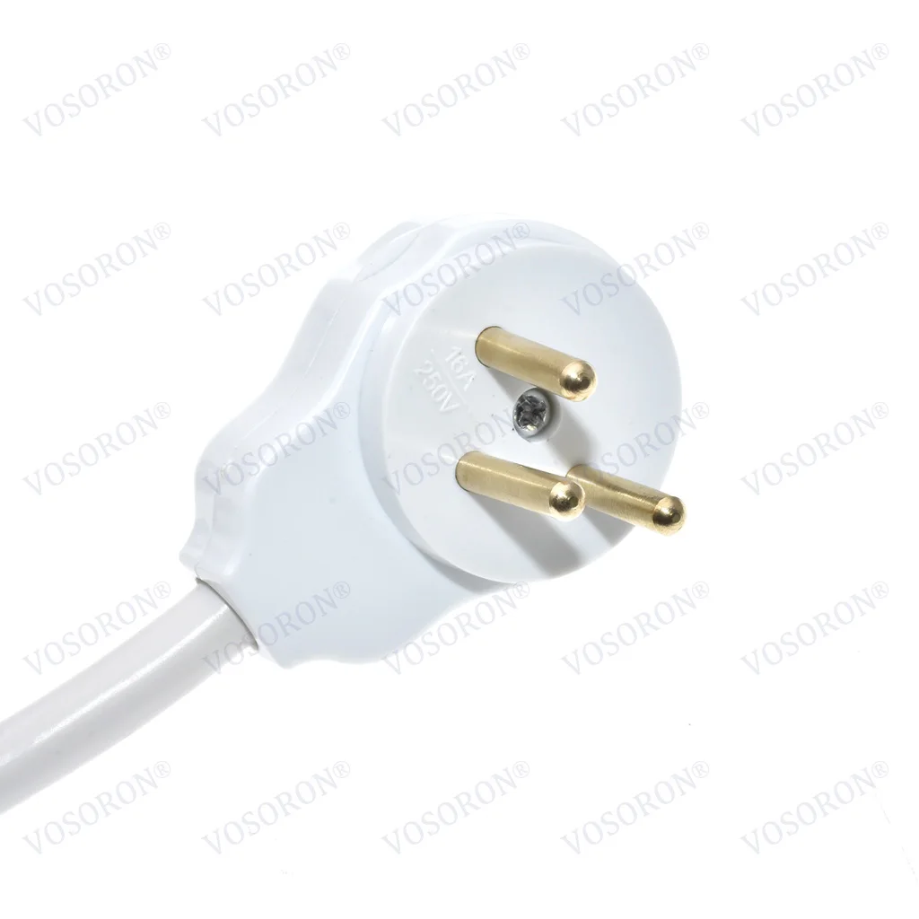 Israel SI-32 Male To Female Power Extension Cable 3G1.5mm Wire Gauge VDE Certificated Copper AC Socket and Plug Cord 250V 16A