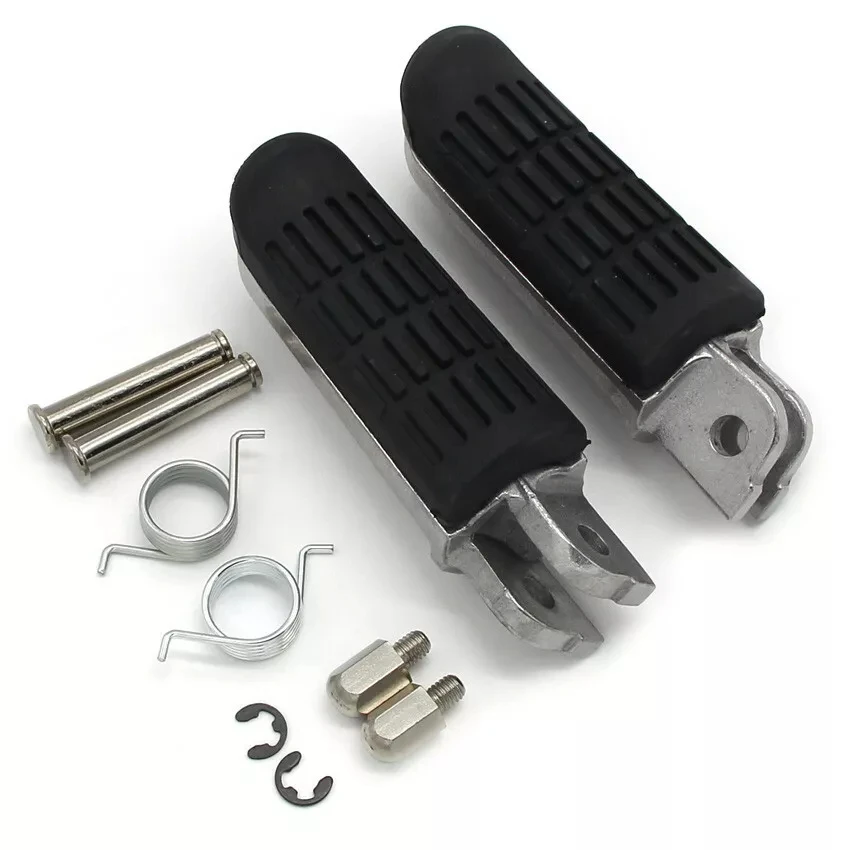 Motorcycle Front Footrest Foot Pegs Pedals Fits for CB400 SF CB600 CBR600 CBR750F 1000F CB750 1300SF F2 F3 VTR1000F VFR800CB