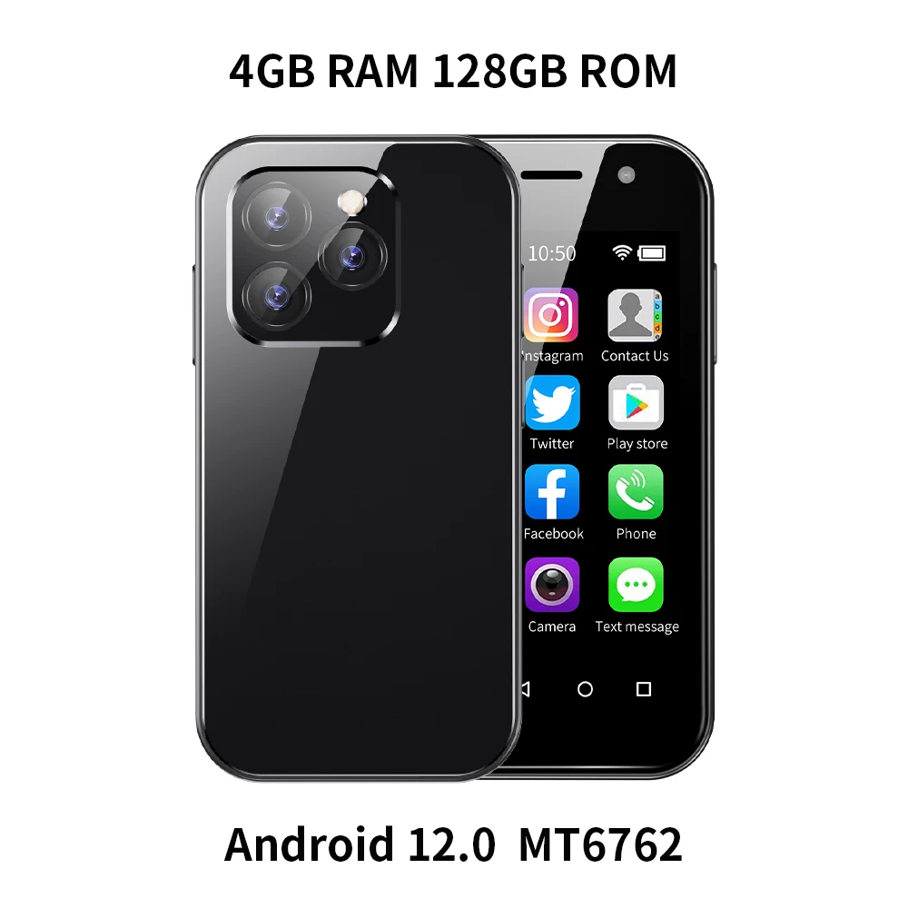 SOYES-XS14 Pro-スマートフォン,Android 9.0,4G,デュアルSIM,Face ID