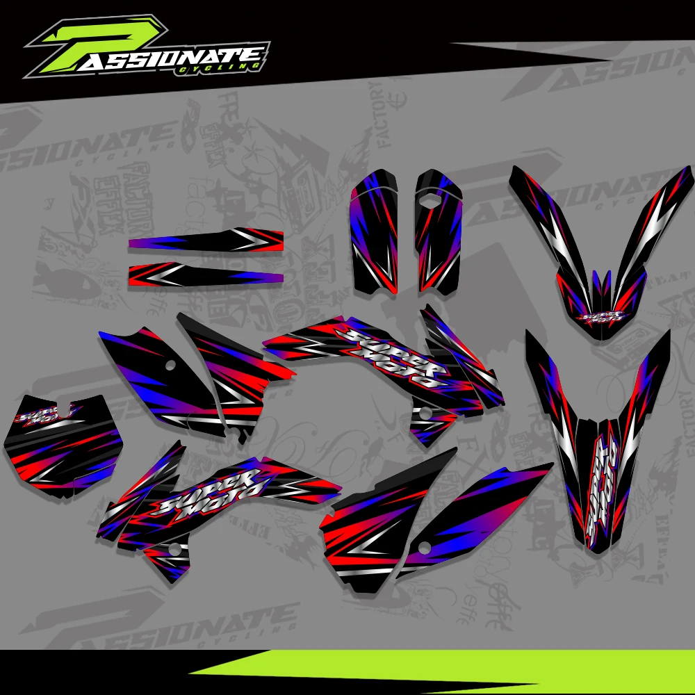 

Motorcycle Background Graphics & Decal Sticker Kits For KTM SX85 SX 85 2013 2014 2015 2016 2017 Custom Number Name
