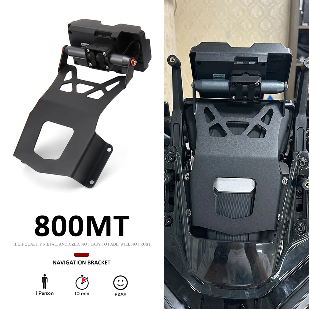 

Motorcycle Accessories For CFMOTO 800MT 2023 Mobile Phone GPS Navigation Bracket Mounting Bracket 22MM 800Mt 800 MT