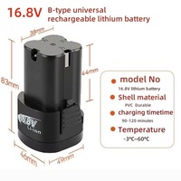 16.8V universal lithium battery for power tools electric screwdrivers and electric drills 16.8V 4.0Ah multifunctional  battery