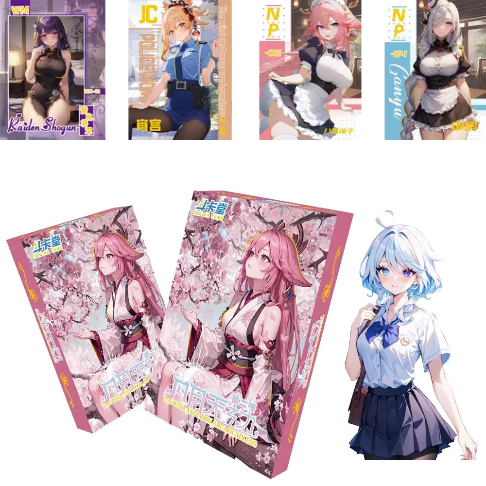 

New Goddess Story Collection Cards Full Set Booster Box Anime Girls Character Series Peripheral Card Kids Hobbies Gifts