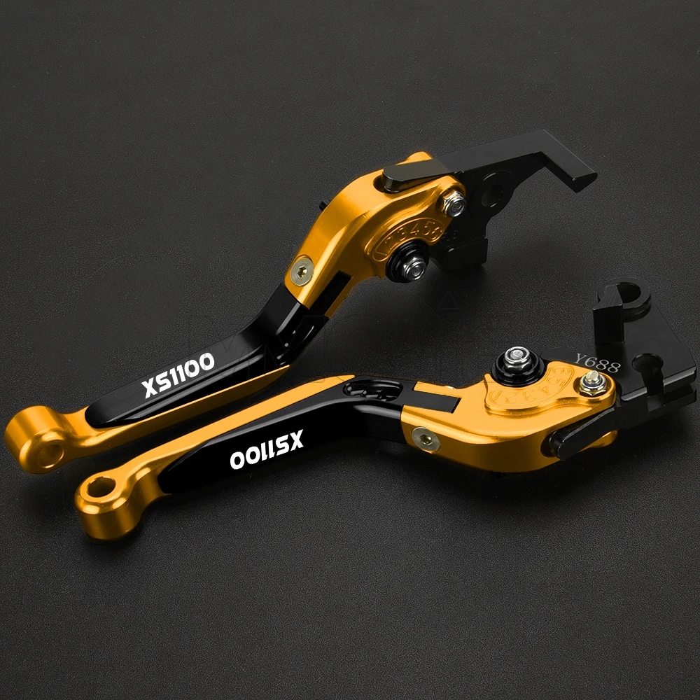 

FOR YAMAHA XS1100 XS 1100 XS1100S 1978-1984 1985 Motorcycle Accessories CNC Foldable Extendable Brakes clutch lever Brake lever