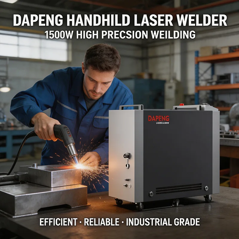 Laser Welding 1500W 2000W 3000W  Handheld 4-in-1 Air Cooled Laser Welder Cutter Cleaner High Speed Raycus