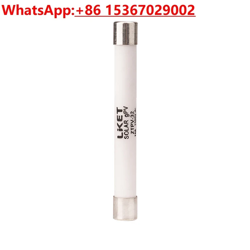 

6 шт. солнечный фотоэлектрический предохранитель постоянного тока, шина предохранителя, 1500 В постоянного тока, 10*85 мм