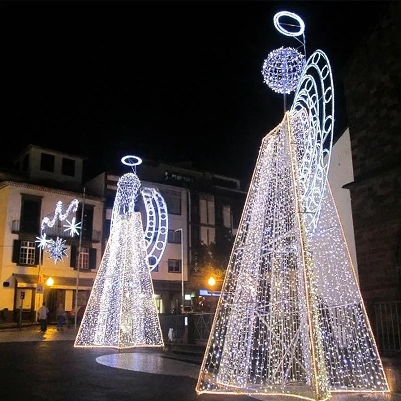 

3D decoration motif light for Christmas new year Commercial Use Holiday Decoration