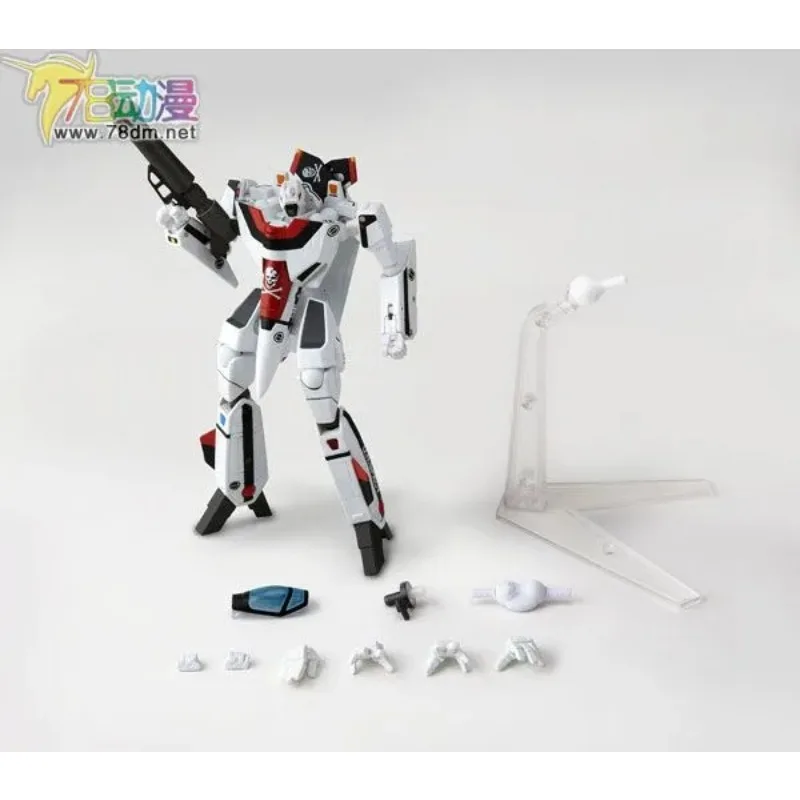 Kaiyodo Originale Revoltech Macross Più Serie Tre Sezione Forma VF-1S Roewe Foca Macchina Anime Action Figure Giocattoli di Modello