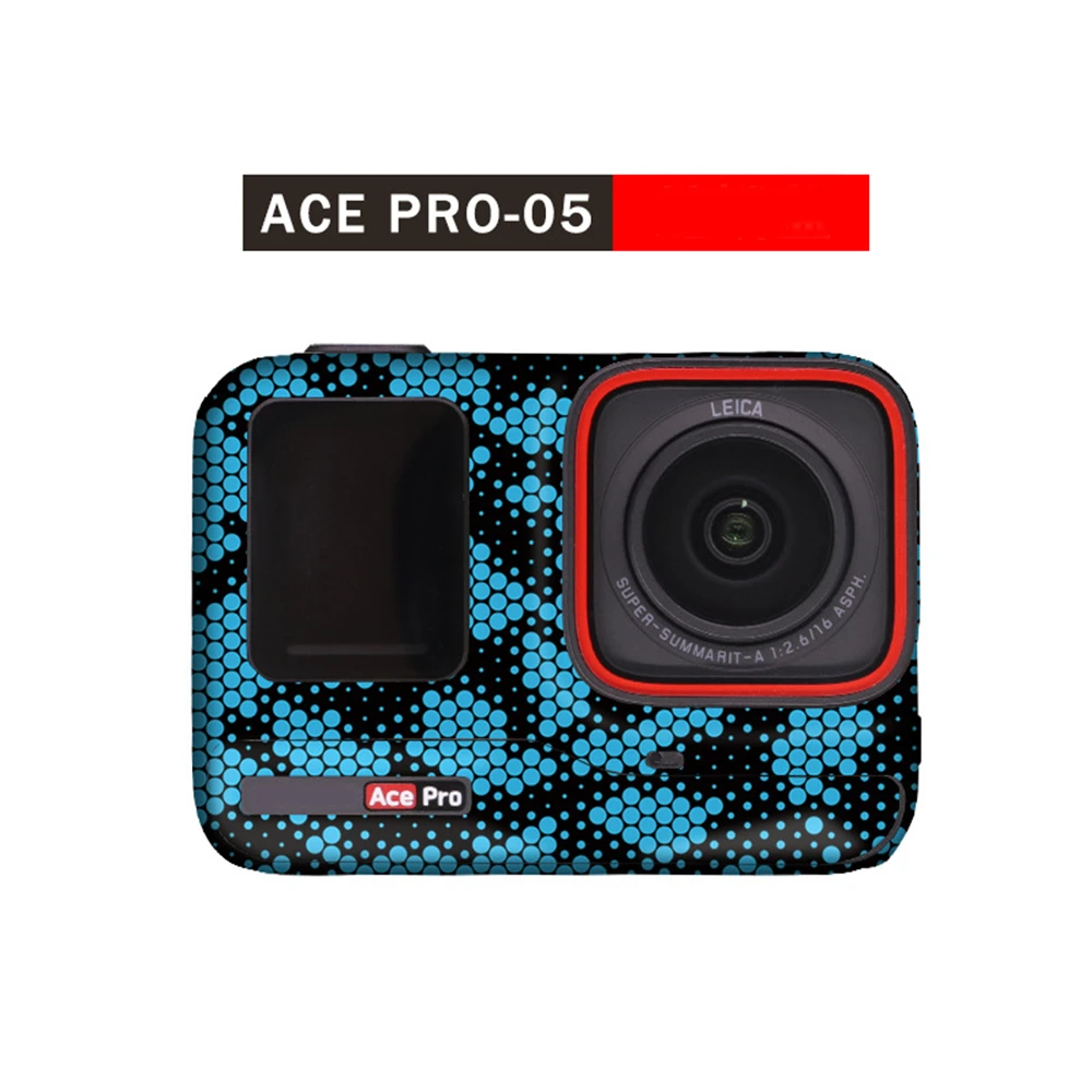 Autocollants pour caméra d'action Insta360 ZanPro, couverture ronde, autocollant Premium, accessoires