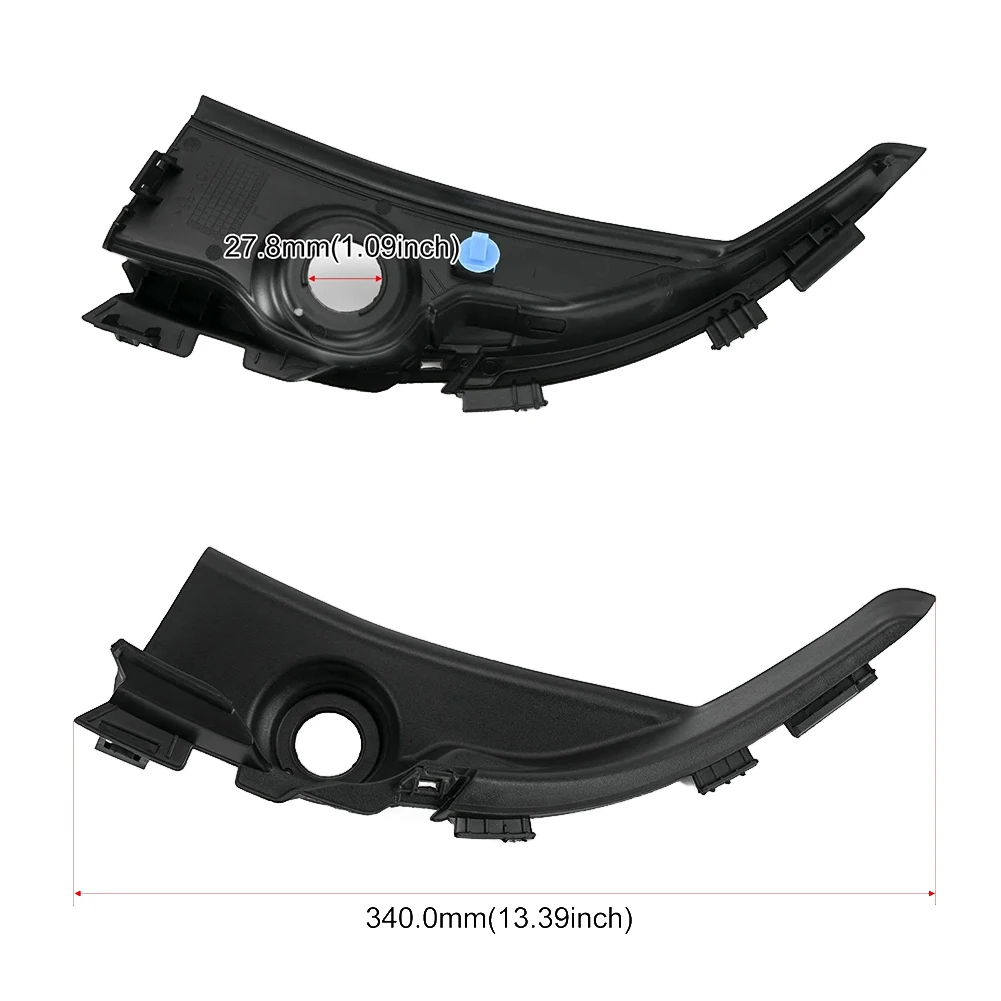 

Car Front Windshield Corner Trim Replacement for Honda Civic 9th Gen 74210TR0A00 74220TR0A00 ABS Material Parts