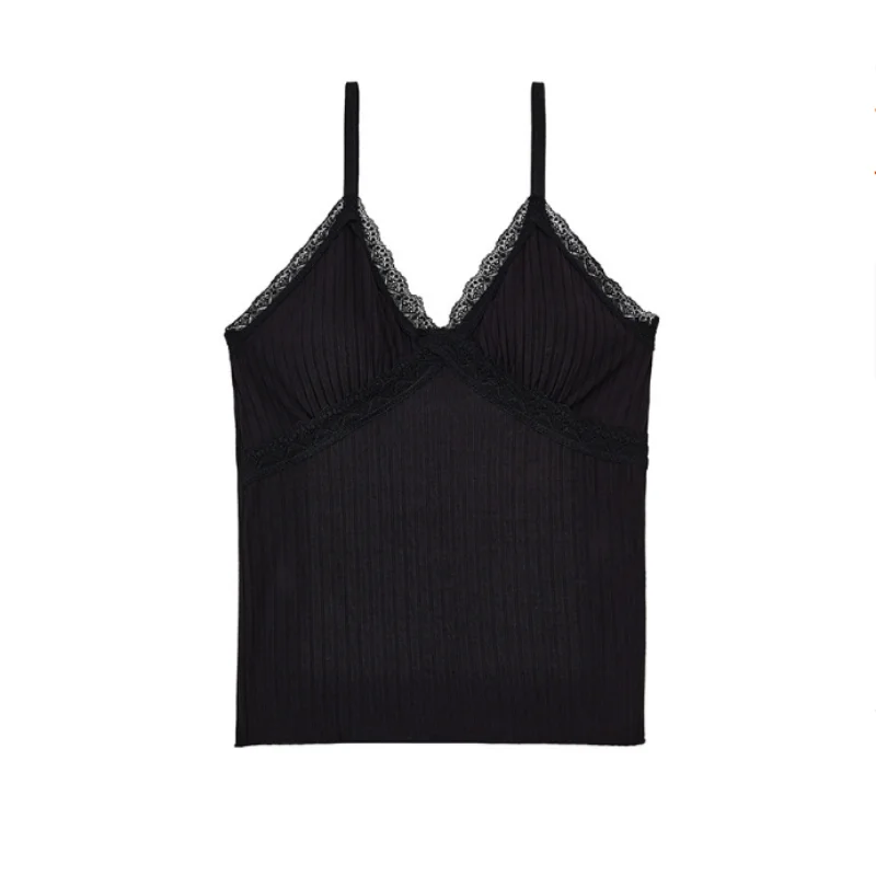 여성 레이스 브래지어 탑 딥 브이 넥 와이어 프리 섹시한 란제리 솔리드 컬러 Bralette 캐미솔 여성 속옷 탑