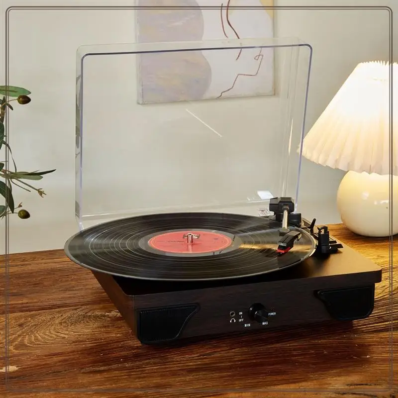 Reliable-T03L Bluetooth レコードプレーヤー多機能ヴィンテージターンテーブル蓄音機木製ビニールレコードオーディオプレーヤー、T03L Blueto