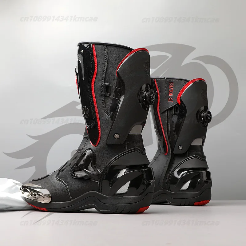 JG WOLVES New Men's and Women's Locomotives Motorcycle Riding