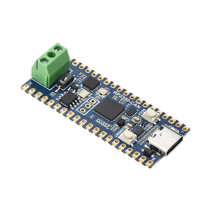 Raspberry Pi RP2350 CAN Development Board 2 Dual Core Dual Architecture Type-C Port
