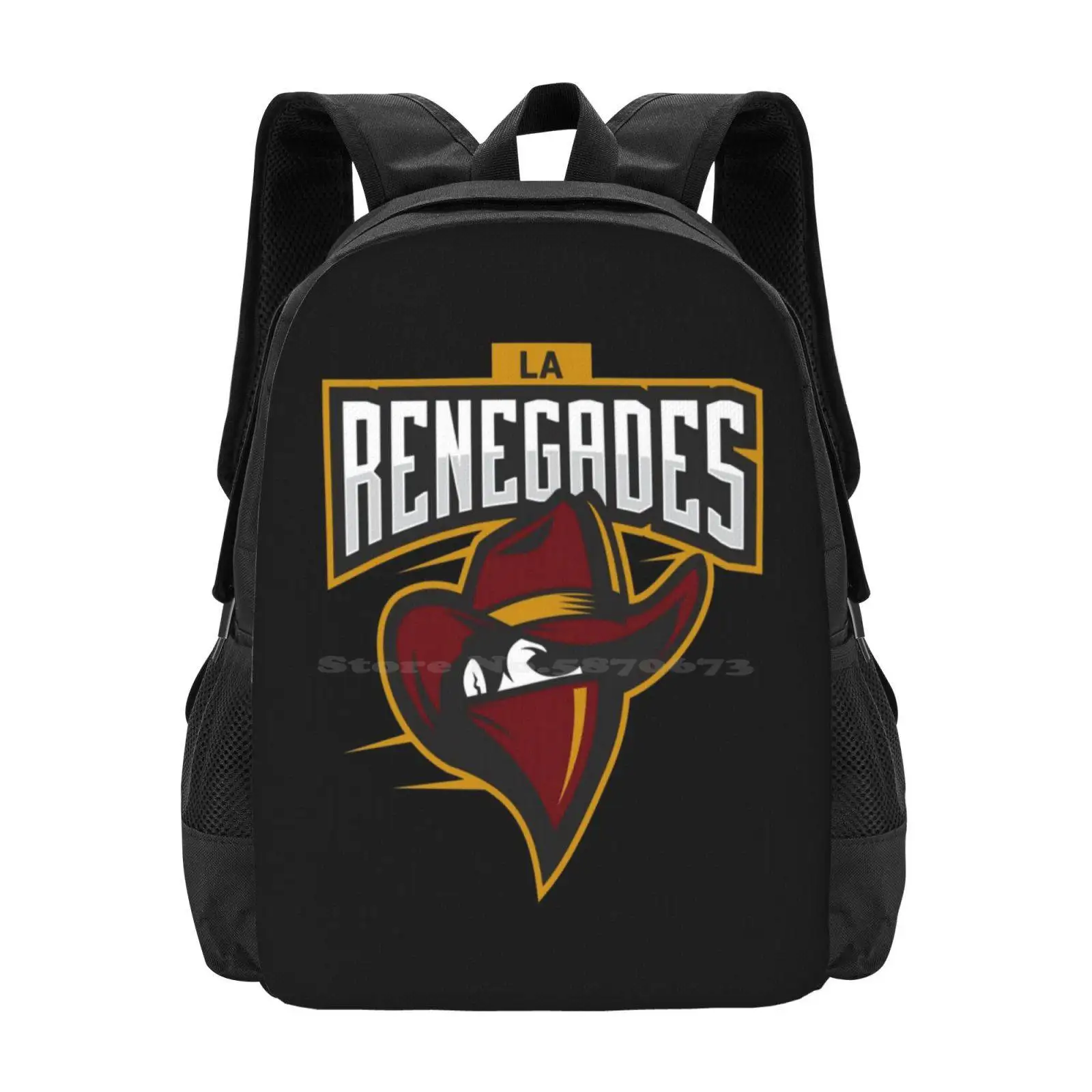 Renegades La Cowboy Csgo Shooter Mochila, venda quente, sacos de moda, logotipo Renegades, jogo, computador