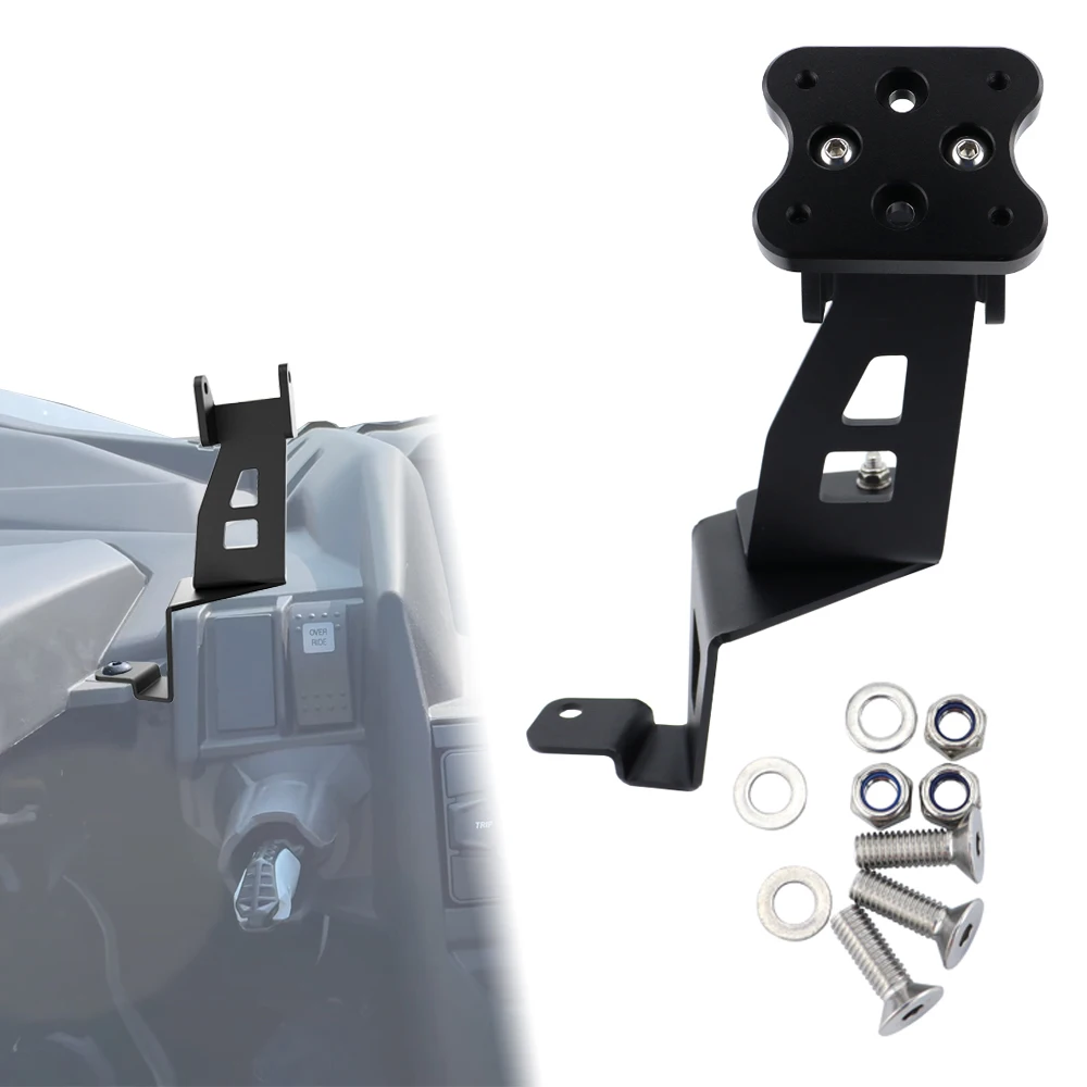 

For Can-Am Maverick X3 & Can-Am Maverick X3 Max 2017-2025 Motorcycle GPS Navigation Bracket Phone Adapter Holder Support Mount