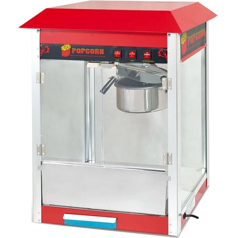 Commercial Desktop Electric Popcorn Maker Corn Extruder Suitable for Use in Cinemas and Restaurants for Making Popcorn Snacks