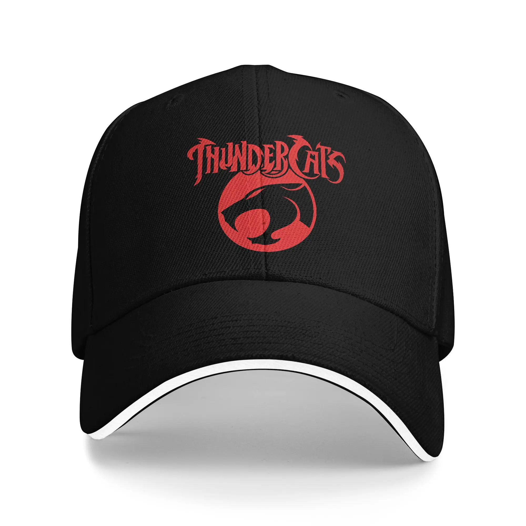 

Thundercats Baseball Caps Retro Cartoon Sandwich Hats for Men Women Adjustable Dad Hat Outdoor