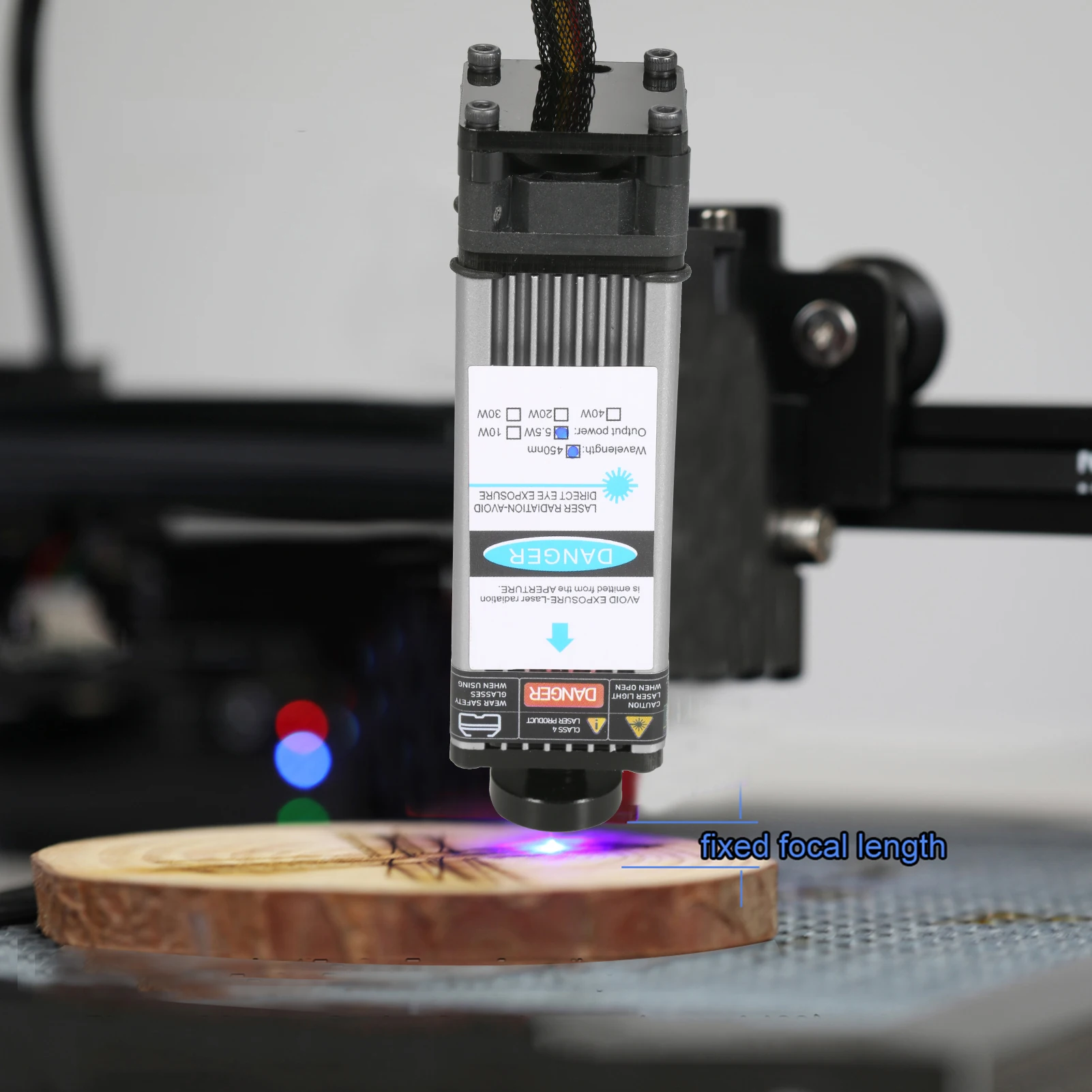 Набор гравировальных станков для маркировки металла с маркировочным модулем из алюминиевого сплава 20 Вт