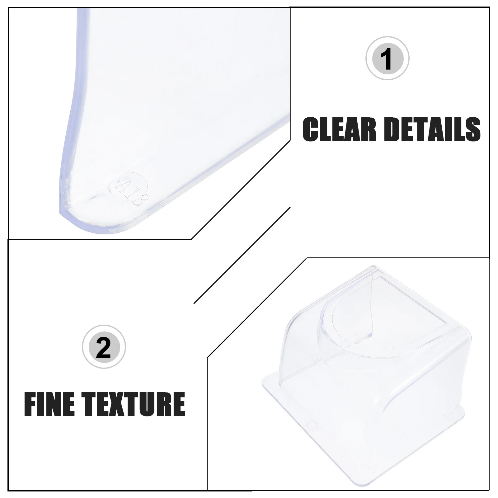 غطاء جرس باب مقاوم للماء لآلة بصمات الأصابع للتحكم في الوصول ولوحة المفاتيح وجهاز الحضور وغطاء المطر للحماية الخارجية #1