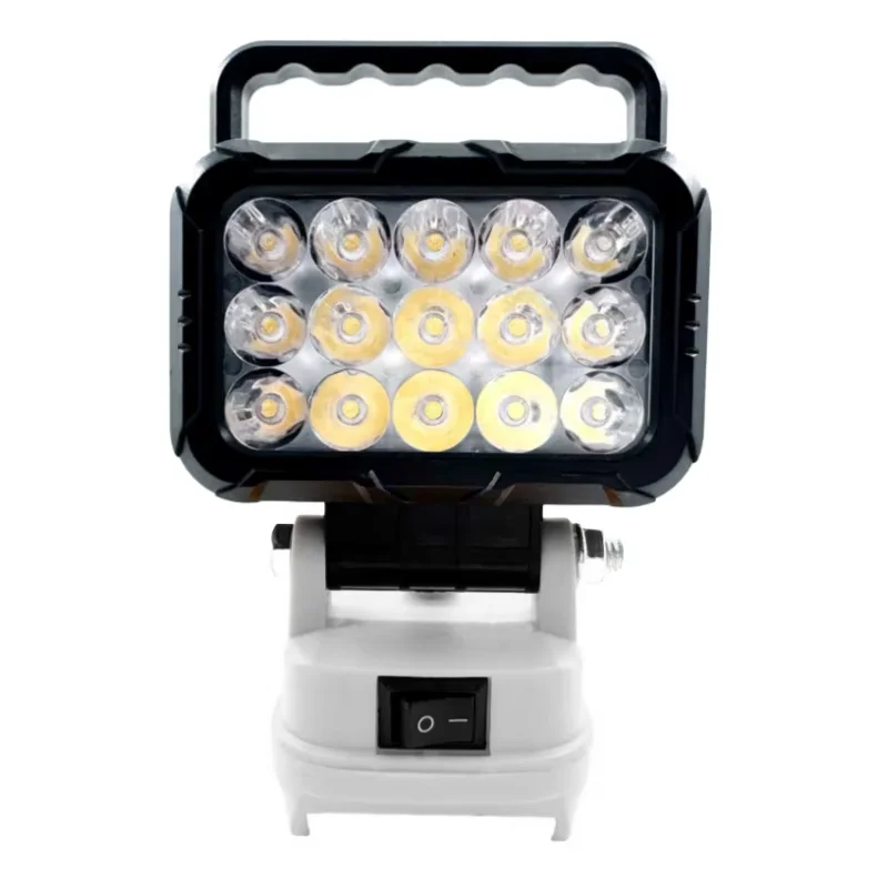 3-inch LED work light with hook for Dewalt 20V lithium-ion batteries for daily use.  for DCB184 DCB180  DCB182. With USB port