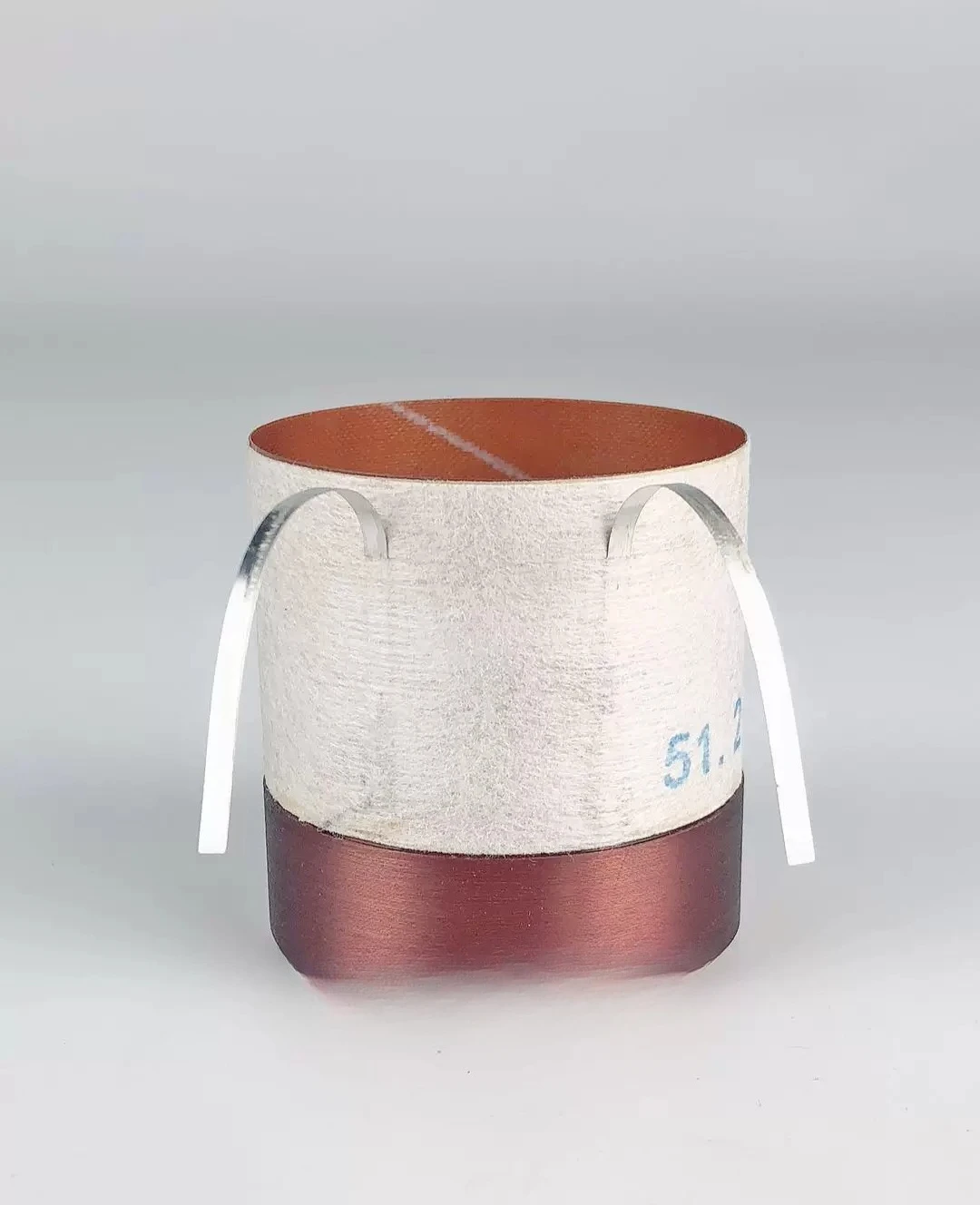 Flat wire 51.2mm waveguide, 2-layer copper-clad aluminum 51-core bass speaker voice coil