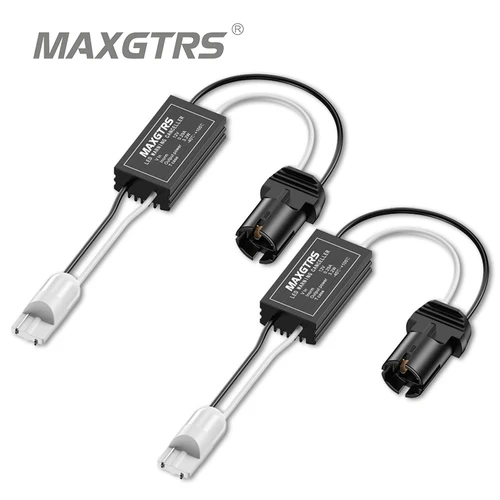2x decodificador cancelador de advertencia LED para coche Plug-In-Play 501 T10 W5W 194 168 enchufe sin resistencia de carga de Error Canbus OCB