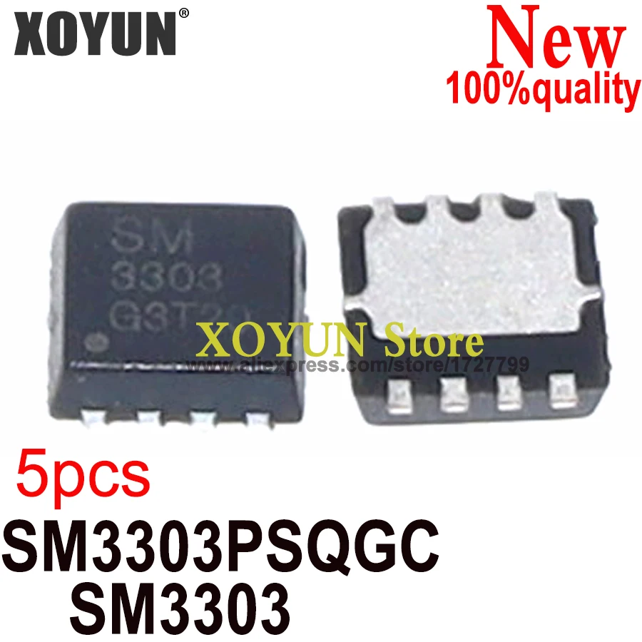 (5piece)100% New SM3303PSQGC-TRG SM3303PSQGC SM3303 QFN-8 Chipset