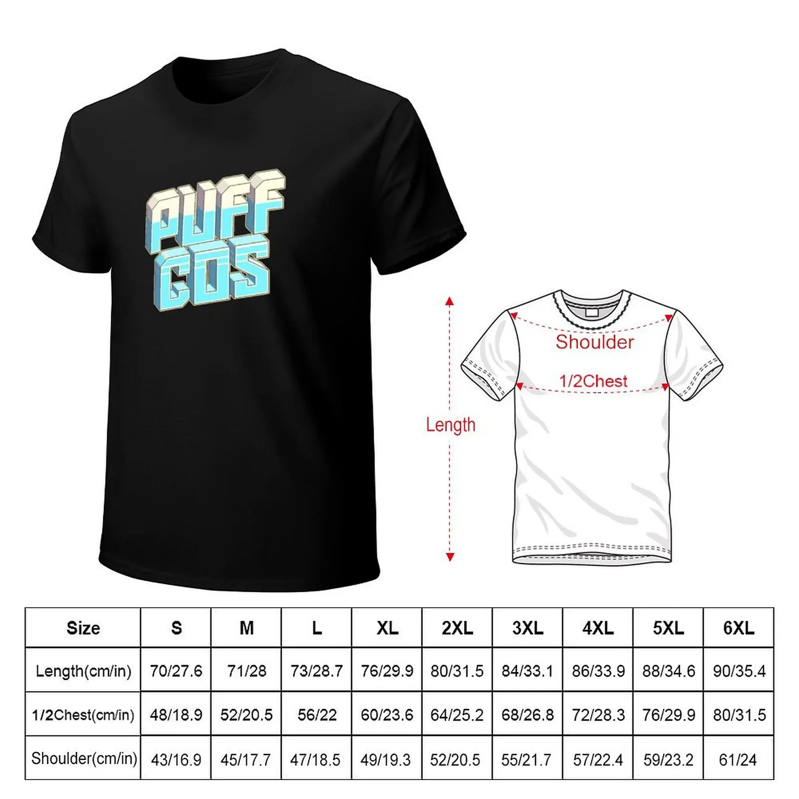 Puff Cos! T-Shirt Labor Work Casual T-Shirt