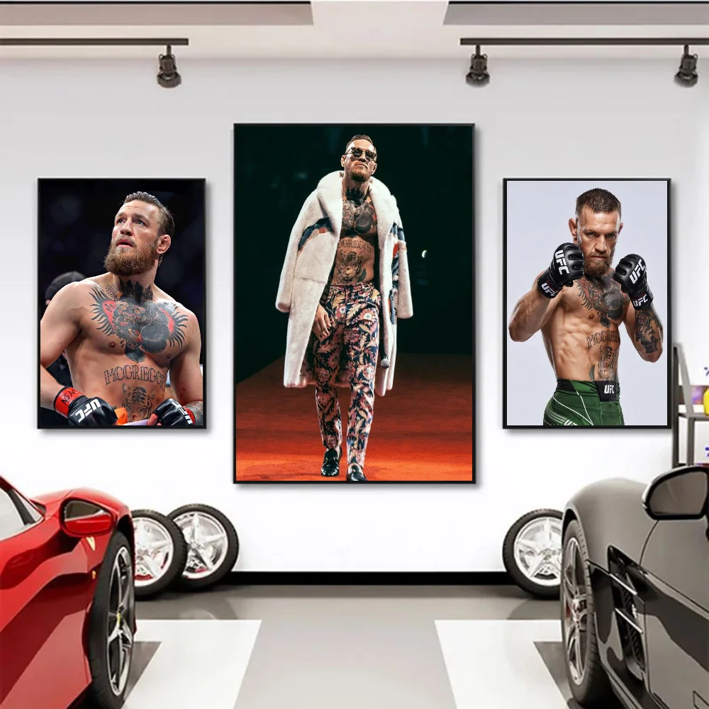 Ufc Conor McQueen-ملصق فني ذاتي اللصق مقاوم للماء ، ديكور حائط ، ملصق ورقي ، قهوة ، منزل ، بار ، غرفة ، 1 * #4