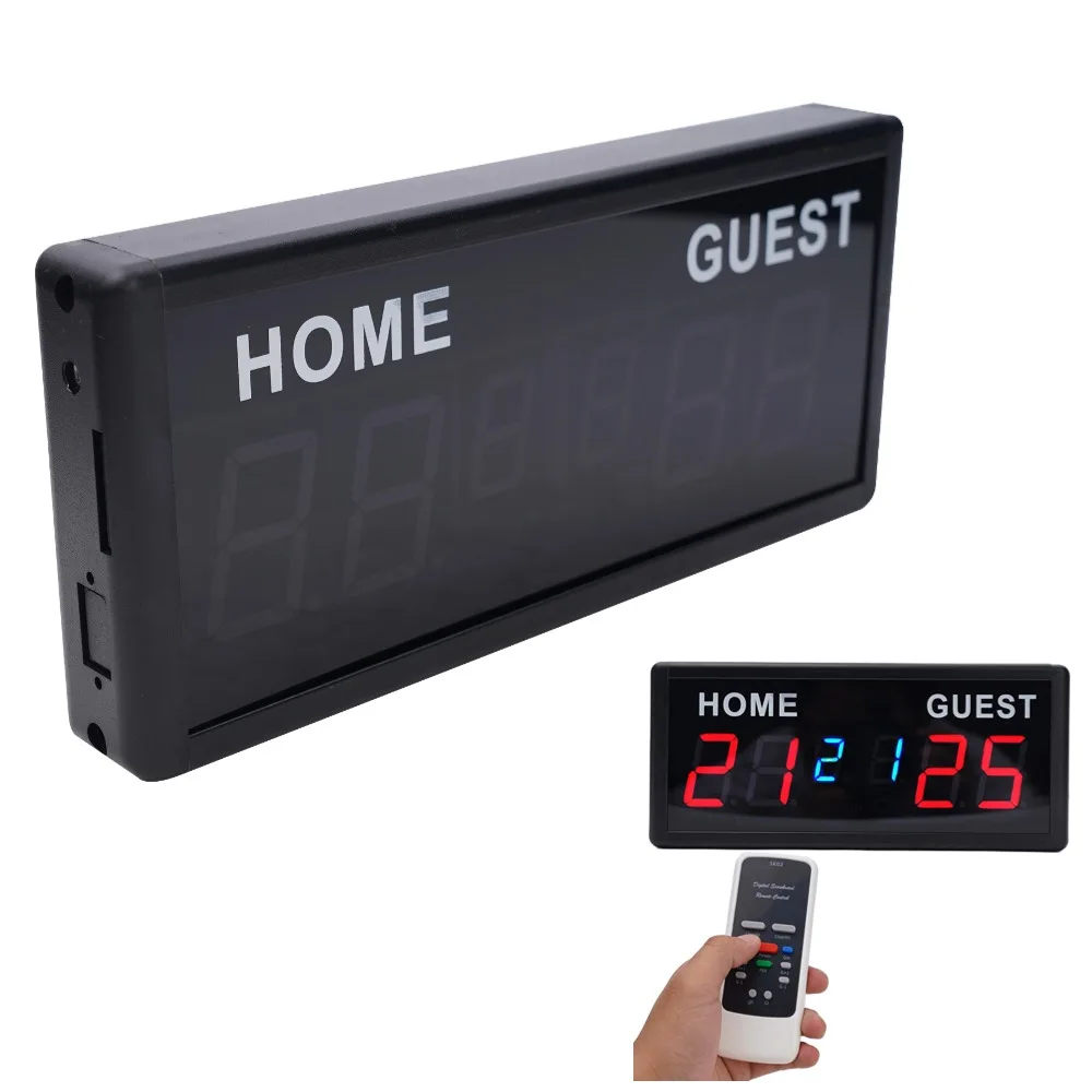 Electronic Scoreboard Digital Scoreboard For Basketball Snooker Tennis Football Race Electronic Scoreboard Team Sports Supplies