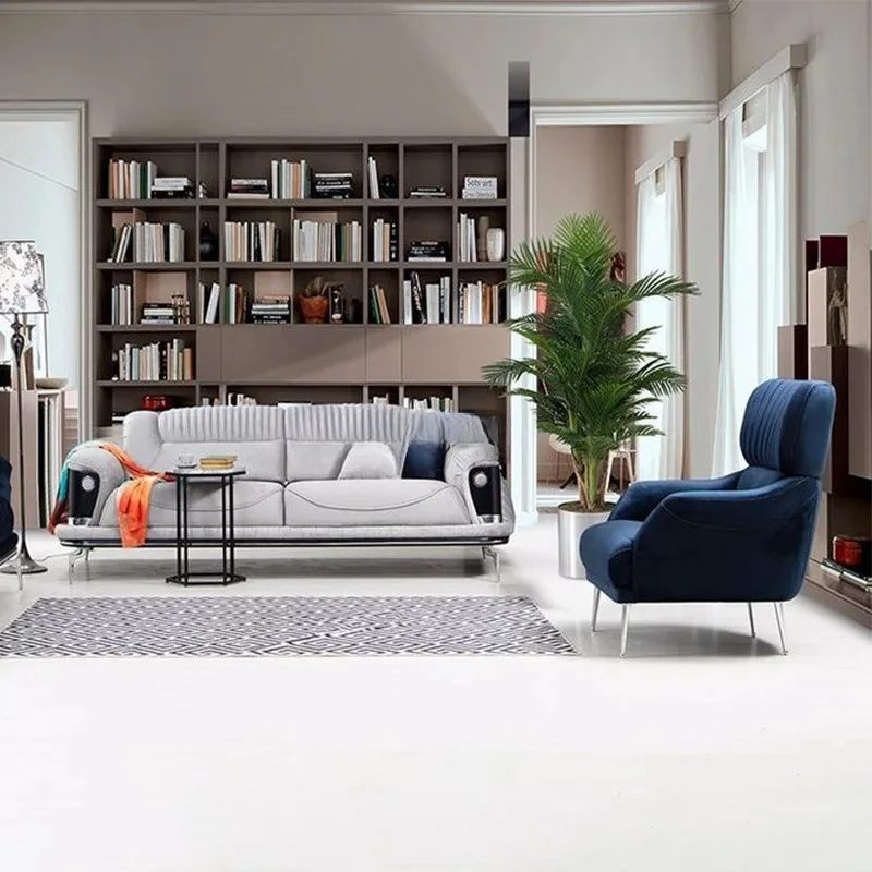 

Тканевый повседневный диван для гостиной, металлический классический диван, мягкая мебель