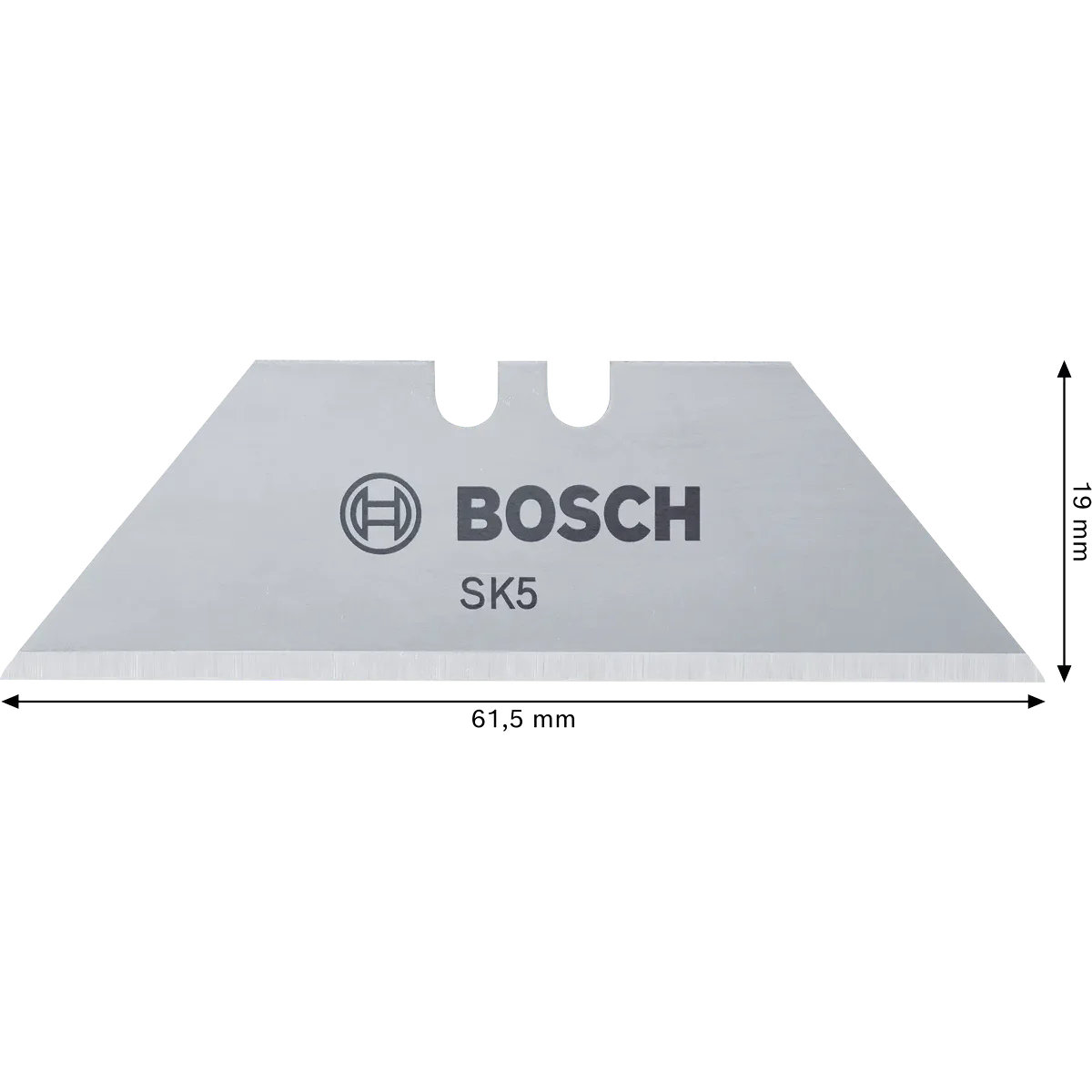 BOSCH 1600A03AX7 Trapezoidal Blades 10PCS Craft Knife Replacement Blades