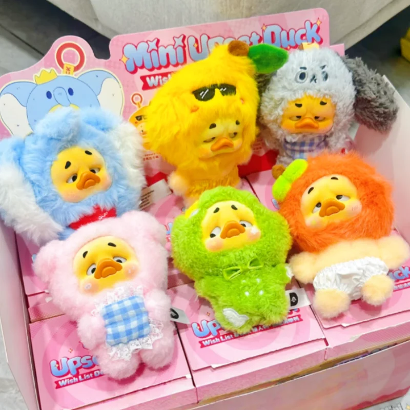 

Original Fit Duck Mini Annoying Duck Plush Blind Box Trendy Figure Pendant Cute Doll Birthday Gift For Adult Collection Decor